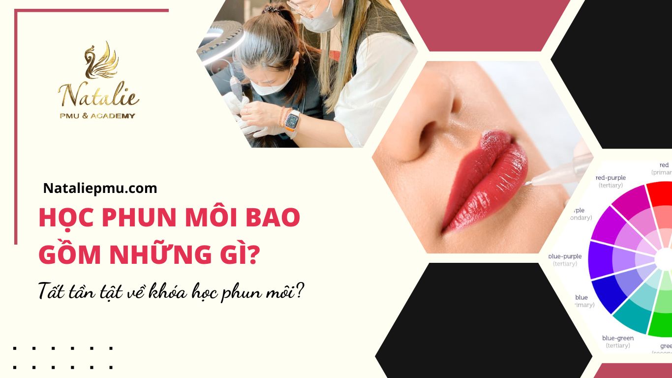 Học Phun Môi Bao Gồm Những Gì? Tất Tần Tật Về Khóa Học Phun Môi?